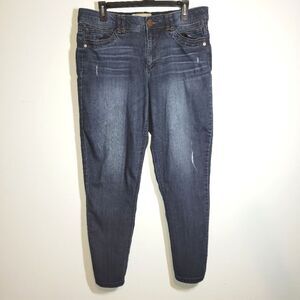 Democracy Ab Solution Skinny Distressed Jeans 12